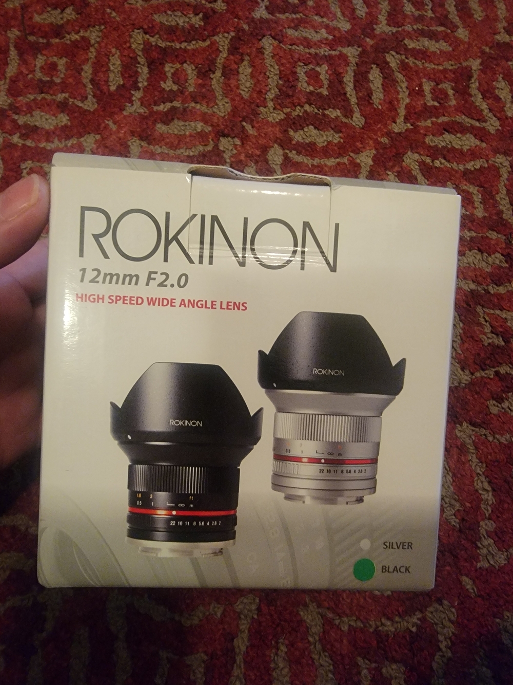 12mm F2.0 High Speed Wide Angle Lens - Black - Picture 3 of 12